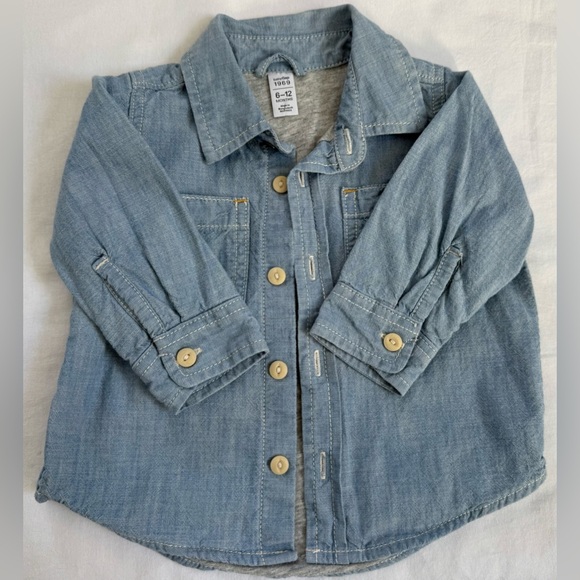 GAP Other - Baby GAP Baby Boys Denim Shirt
